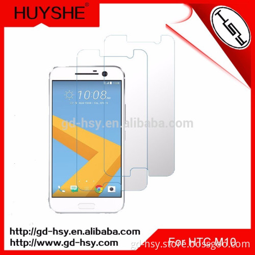 HUYSHE anti-shock tempered glass 0.3mm thickness screen protector for HTC M10